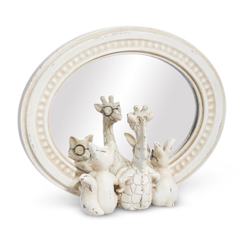 Critter Friends w/ Glasses Mirror