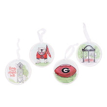 Load image into Gallery viewer, Collegiate Acrylic Ornament -UGA Georgia
