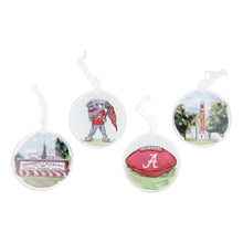 Load image into Gallery viewer, Collegiate Acrylic Ornament -Alabama
