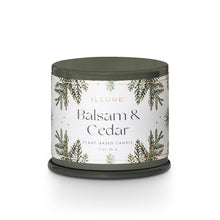 Load image into Gallery viewer, Balsam &amp; Cedar Demi Vanity Tin Candle
