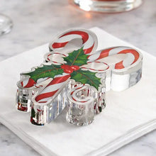 Load image into Gallery viewer, MH Acrylic Napkin Weight -Candy Cane
