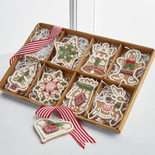 Load image into Gallery viewer, Decorated Gingerbread Cookie Ornament
