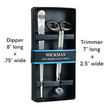 Load image into Gallery viewer, Wickman Wick Trimmer and Dipper 2-pc Set
