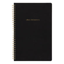 Load image into Gallery viewer, Church Notes Notebook -Black
