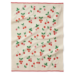 Rifle Paper Tea Towel -Cherries