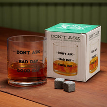 Load image into Gallery viewer, Don't Ask Dbl Old Fashion Glass
