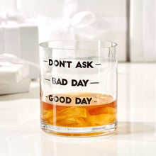 Load image into Gallery viewer, Don't Ask Dbl Old Fashion Glass
