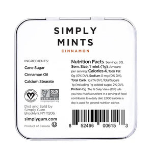 Simply Mints -Cinnamon