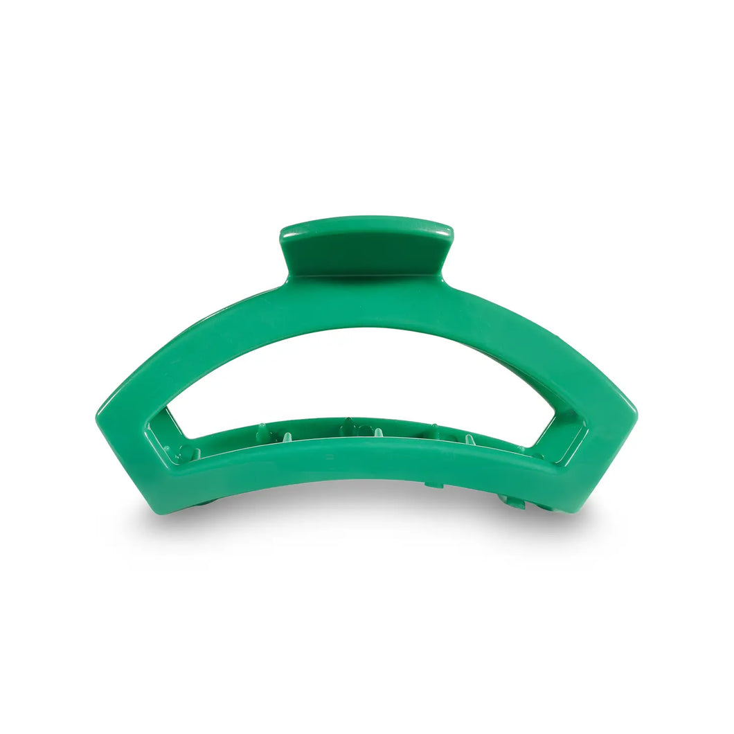 Teleties Open Hair Clips -Green Come True