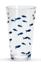 Load image into Gallery viewer, Blue Fish Drinking Glass

