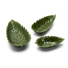 Load image into Gallery viewer, Fern Leaf Tidbit Plates
