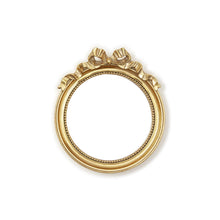 Load image into Gallery viewer, Round Mirror Bow Trinket Tray

