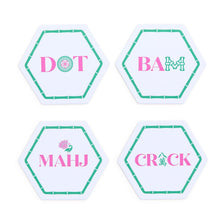 Load image into Gallery viewer, Let's Mahj Mahjong Coasters
