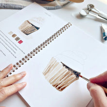 Load image into Gallery viewer, Watercolor Workbook Set -Baking
