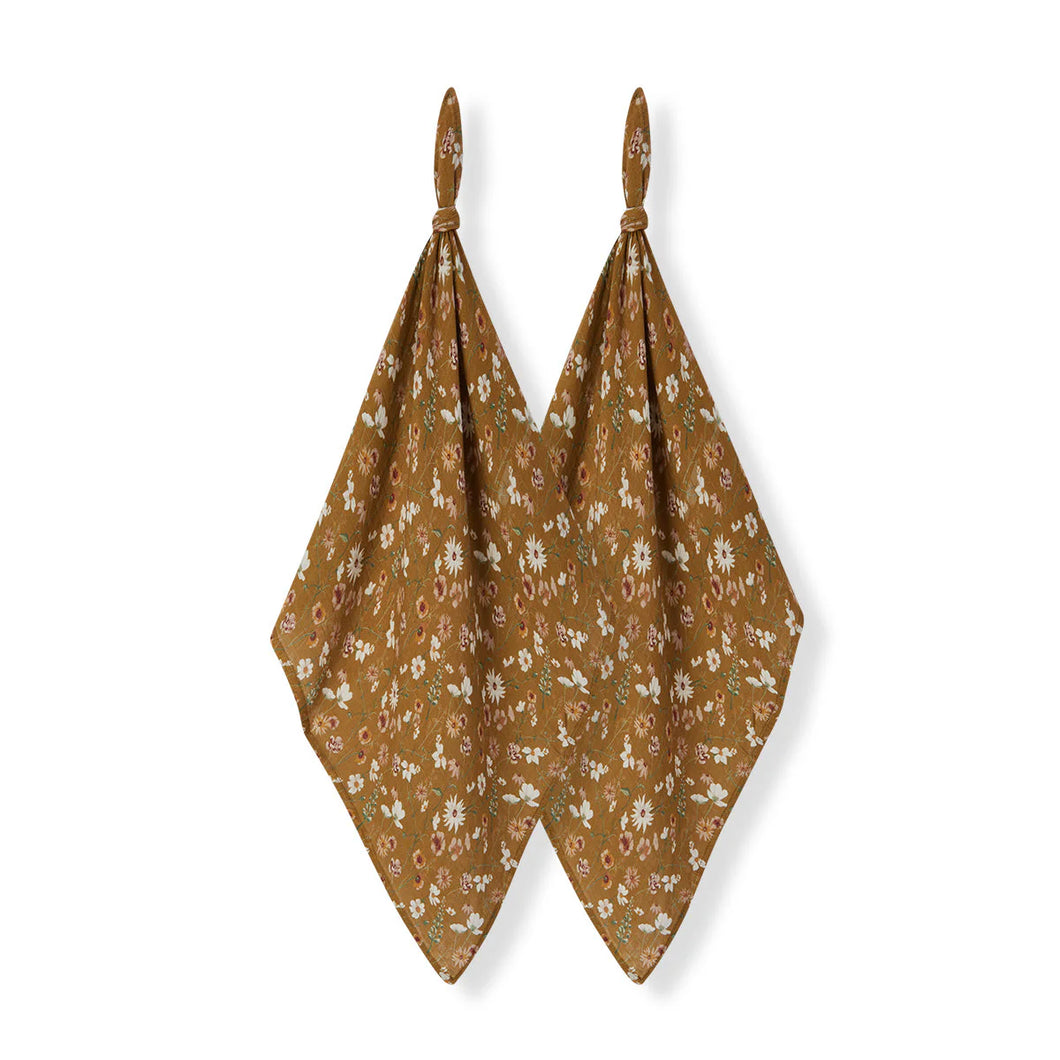 MilkBarn Burp Cloths -Wildflower