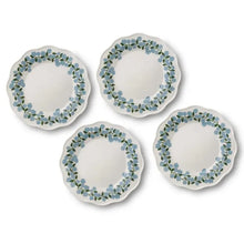 Load image into Gallery viewer, Rifle Paper Melamine Dinner Plates -Hydrangea
