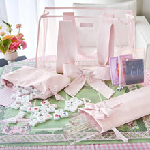 Load image into Gallery viewer, Mahjong Jelly Tote Set -Ballet Pink Bow
