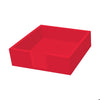 Cocktail Napkin Caddy -Red