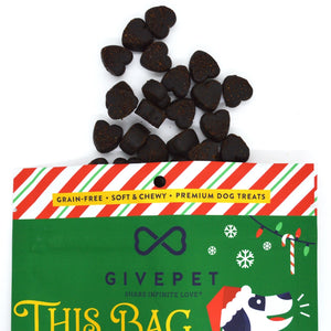 GivePet Peppermint Bark Christmas Dog Treats