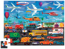 Load image into Gallery viewer, Above &amp; Below Floor Puzzle -Things that Go
