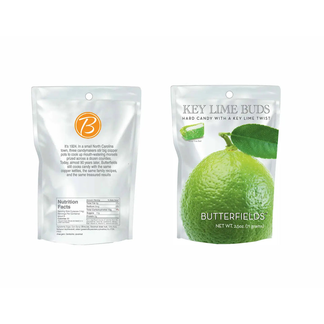 Key Lime Buds -2.5 oz Pouch