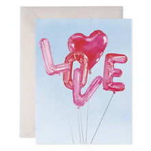 Load image into Gallery viewer, E Frances Valentines Card -Helium Love
