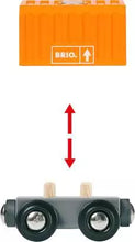 Load image into Gallery viewer, Brio World Three Wagon Cargo Train
