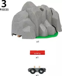 Brio World Train Exploding Tunnel