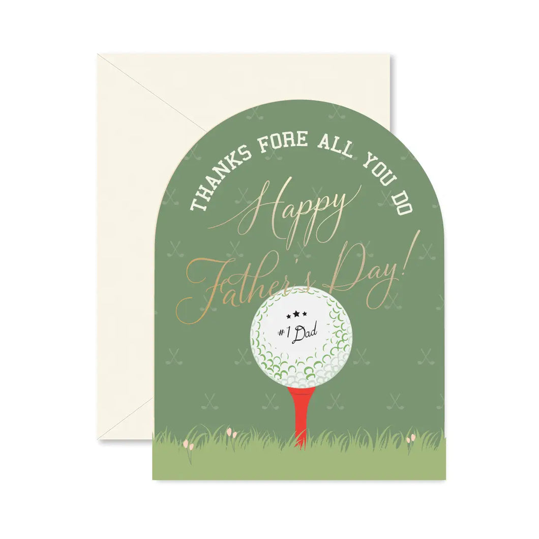 GP Father's Day Card -Fore Dad