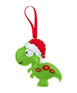 Felt DIY Ornament Kit -Dinosaur