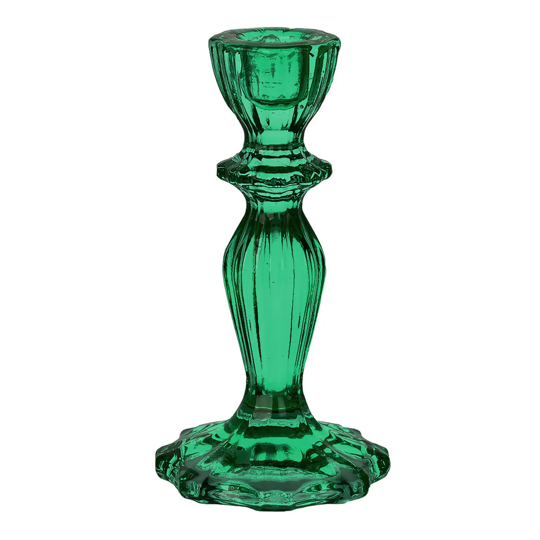 Spring Tall Glass Candle Holders