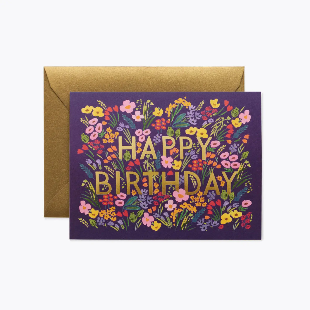 Rifle Paper Birthday Card -Lea