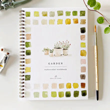 Load image into Gallery viewer, Watercolor Workbook Set -Garden
