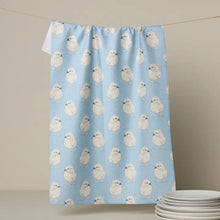 Load image into Gallery viewer, Geometry Chickadee Tea Towel
