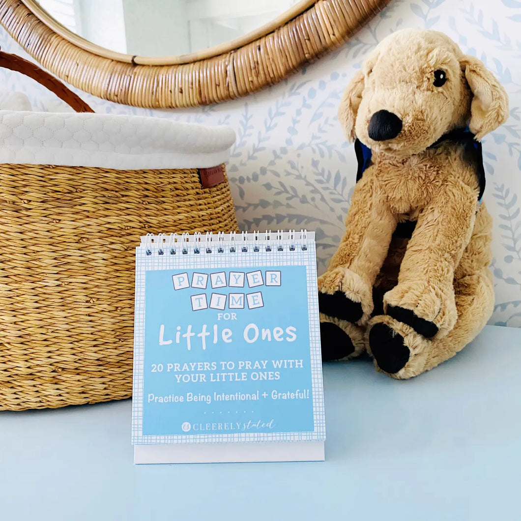 Prayer Time For Little Ones -Blue