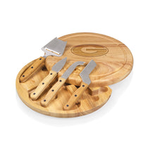 Load image into Gallery viewer, Georgia Bulldogs Cheese Cutting Board &amp; Tools Set
