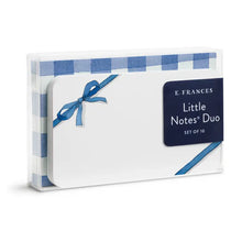 Load image into Gallery viewer, E Frances Little Notes Duo Set -Blue Bow
