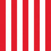 Cocktail Napkins -Vertical Stripes Red