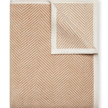 Load image into Gallery viewer, CWrap Blanket -Harborview Herringbone Tan
