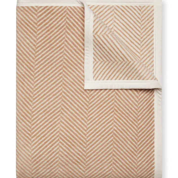CWrap Blanket -Harborview Herringbone Tan