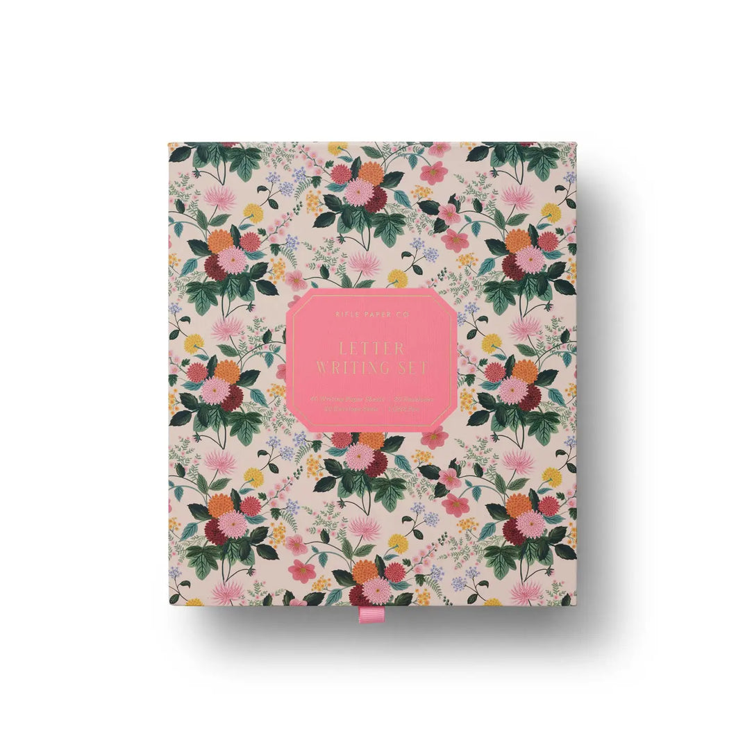 Rifle Paper Letter Writing Set -Dahlia