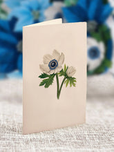 Load image into Gallery viewer, Flower Bouquet Card -Blue Poinsettia
