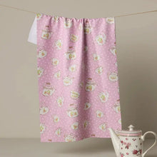 Load image into Gallery viewer, Geometry Strawberry Tea Tea Towel
