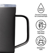 Load image into Gallery viewer, Corkcicle Pure Taste Coffee Mug -Ceramic Slate/Grey
