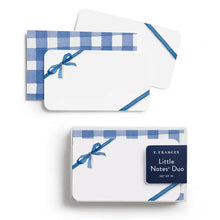 Load image into Gallery viewer, E Frances Little Notes Duo Set -Blue Bow
