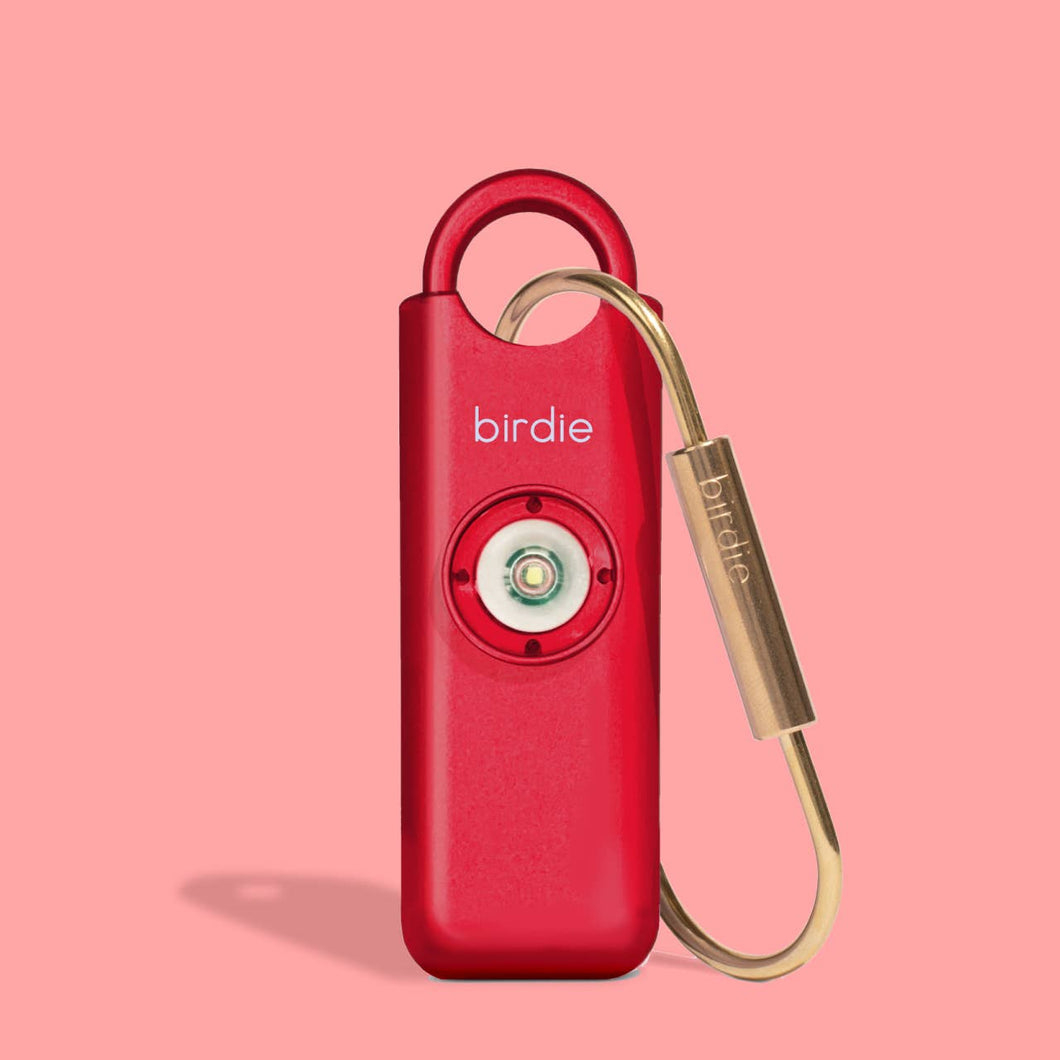 She's Birdie Personal Safety Alarm -Metallic Red