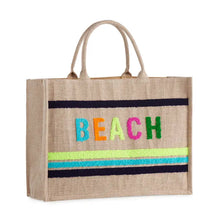 Load image into Gallery viewer, Beach Beach Bag -Natural
