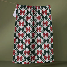 Load image into Gallery viewer, Geometry Tied Tea Towel
