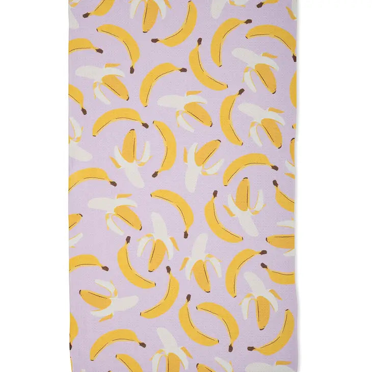 Geometry Sweet Banana Tea Towel
