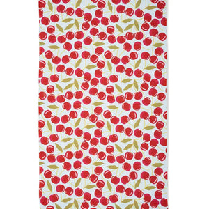 Geometry Sweet Cherry Tea Towel